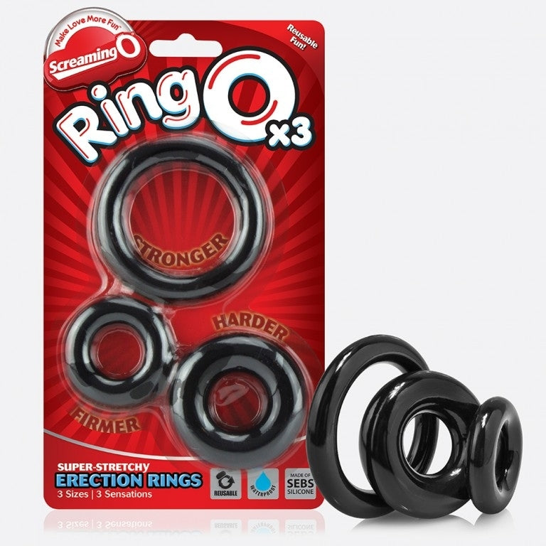 Screaming O - RingO x3 Three-Pack Cock Rings