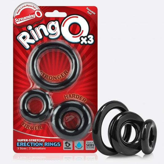 Screaming O - RingO x3  Three-Pack Cock Rings