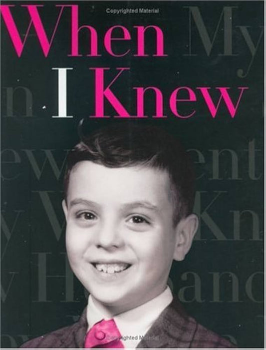 SALE! When I Knew edited by Robert Trachtenberg