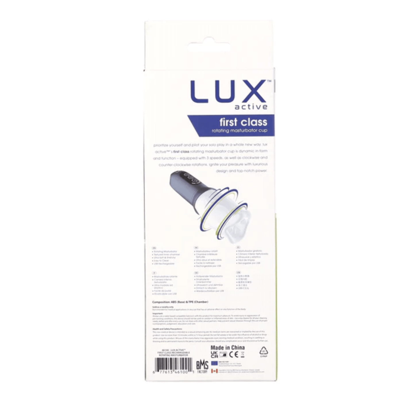 LUX active® First Class Rotating Masturbator Cup Buy online in Toronto
