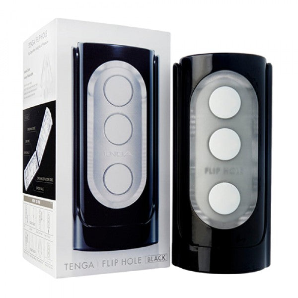 Tenga FLIP HOLE Black ALLOW 1 DAY TO REACH STORE. PLEASE CALL TO ORDER FOR STORE PICK-UP