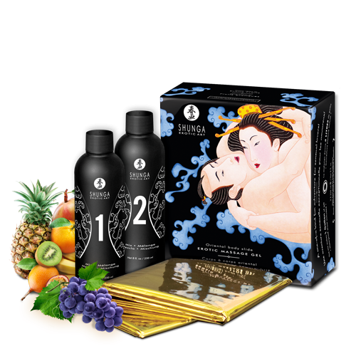 Shunga Erotic Massage Gel/Body Silde
