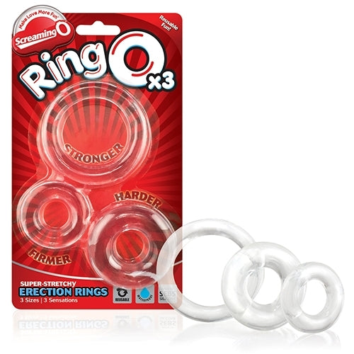 Screaming O - RingO x3 Three-Pack Cock Rings