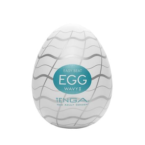 Tenga EGG "Wavy II" Texture Male Masturbator