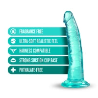 Teal 7" Dildo Buy in-store or online in Toronto