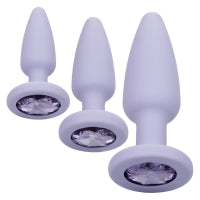 First Time Crystal Booty Anal Plug Training Kit