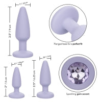 First Time Crystal Booty Anal Plug Training Kit