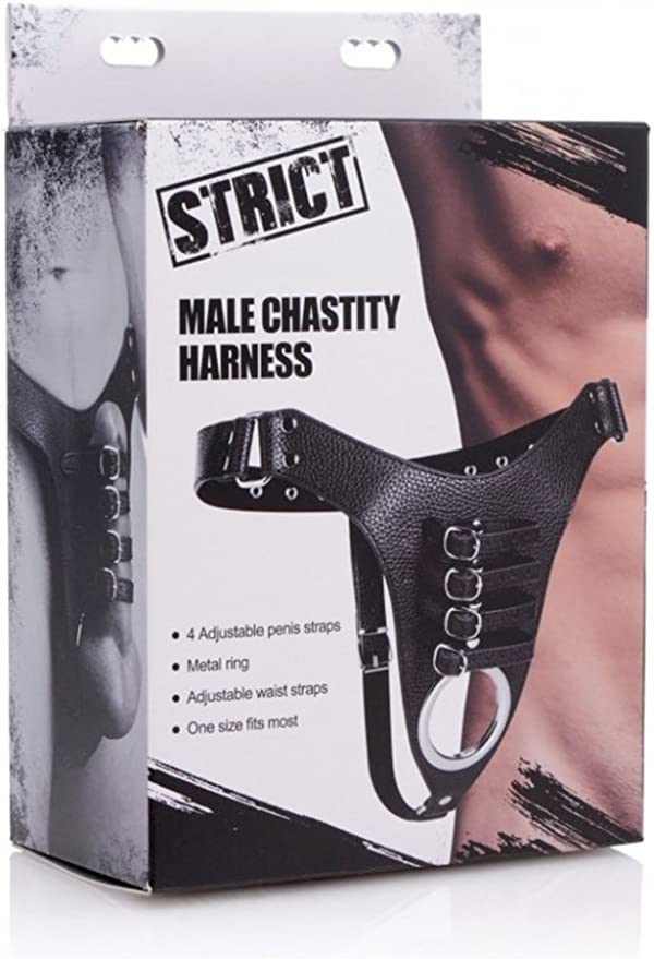 Strict Male Chastity Harness