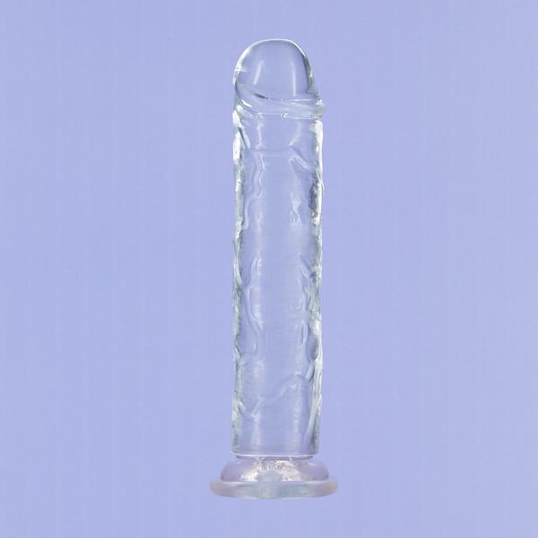 Addiction 9" Clear Dong (Free Bullet Vibrator Included!)