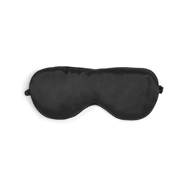 Black & White Satin Eye Mask