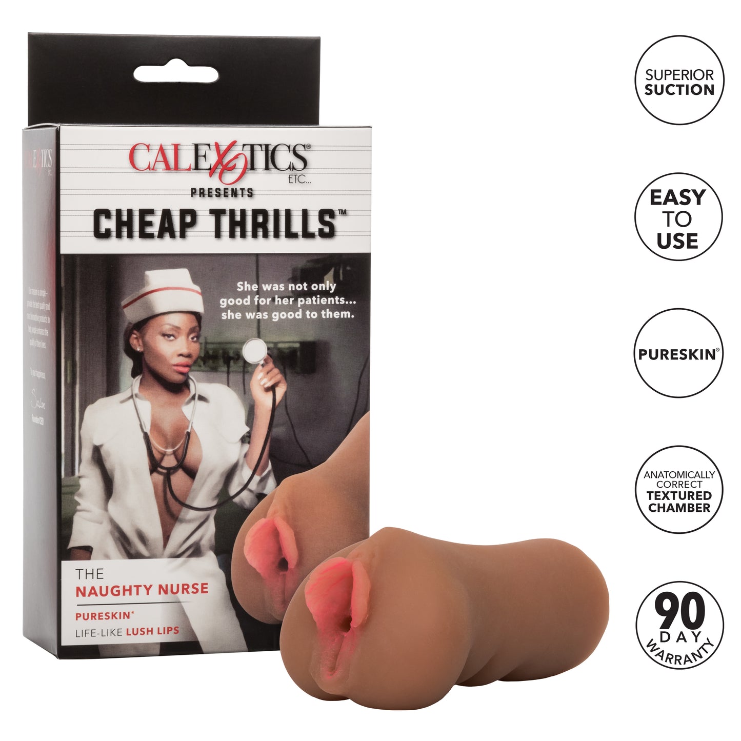 Cheap Thrills "Naughty Nurse" Pocket Pussy