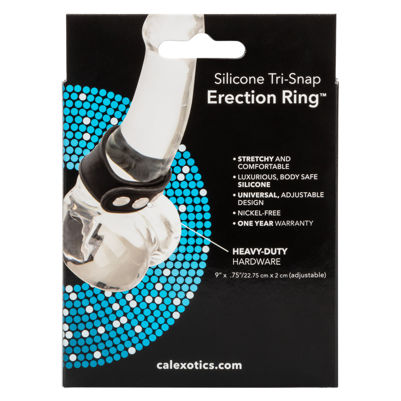 Silicone Tri-Snap Erection Ring by Calexotics Buy in Toronto online or in-store