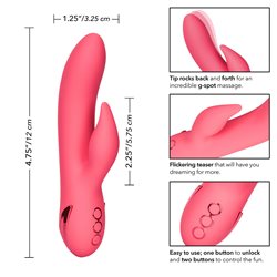 Calexotics California Dreaming San Francisco Sweetheart Bunny Vibrator