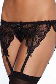 French Lace Garterbelt