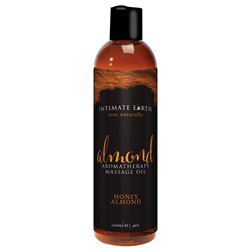 Intimate Earth Massage Oil- Honey Almond (4oz)