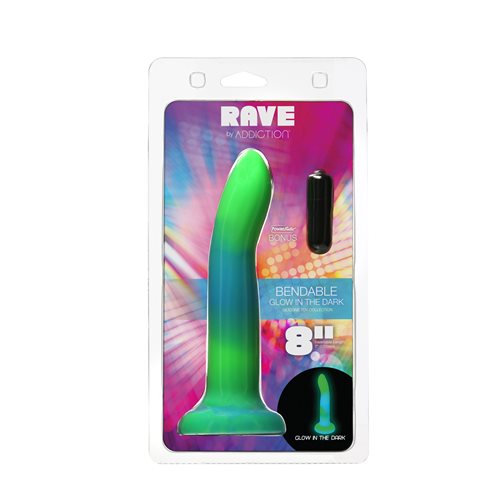 Rave Glow in the Dark 8" Dildo Buy in Toronto online or in-store