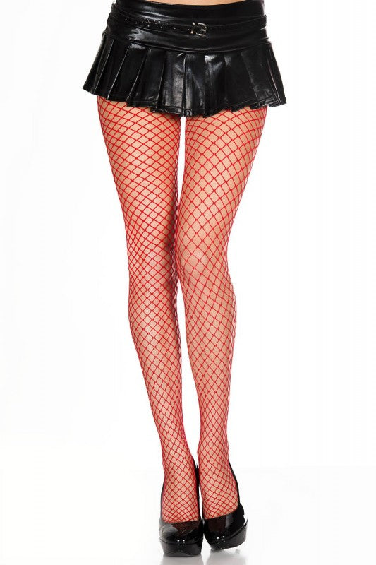 Mini Diamond Net Spandex Pantyhose