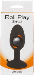 Roll Play Silicone Butt Plug-Small