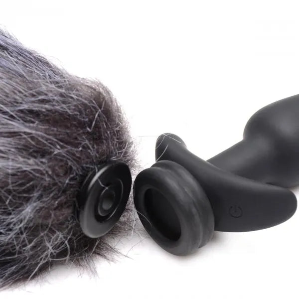SALE! Tailz Snap-on Silicone Anal Plug and 3 Interchangeable Tails