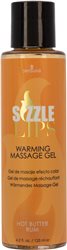 Sensuva – Sizzle Lips – Edible Warming Massage Gel – Hot Butter Rum