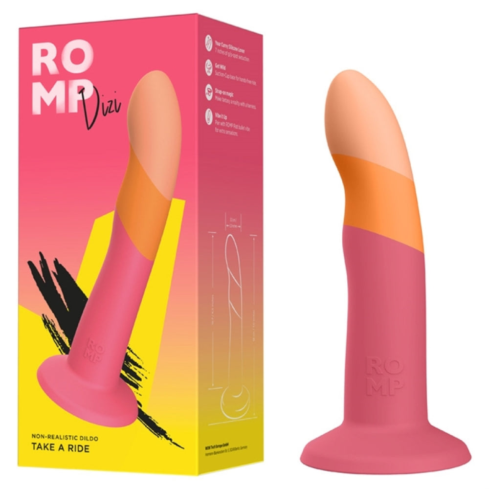 Romp Dizi Non-realistic Dildo 7"