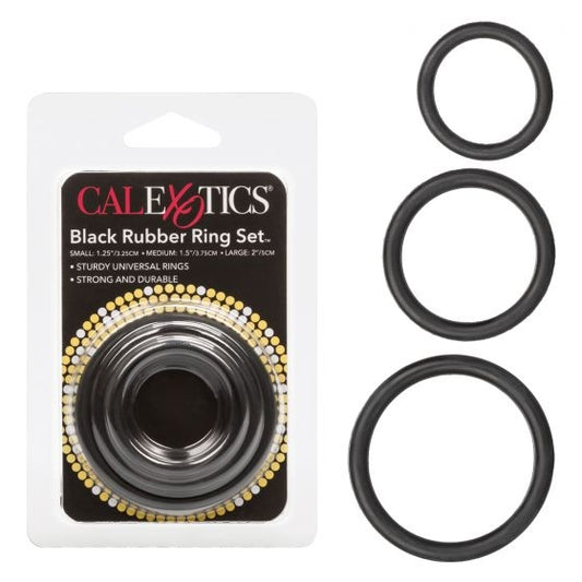 Black Rubber Ring Set Buy in Toronto online or in-store