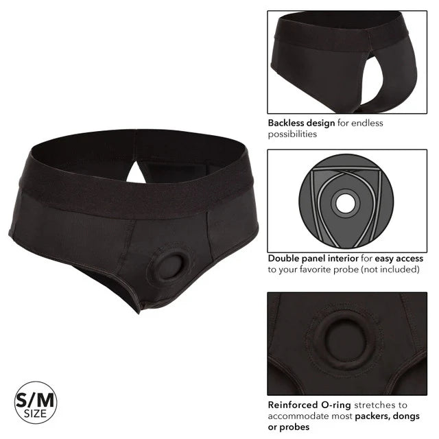 Her Royal Harness Backless Brief Small/Medium