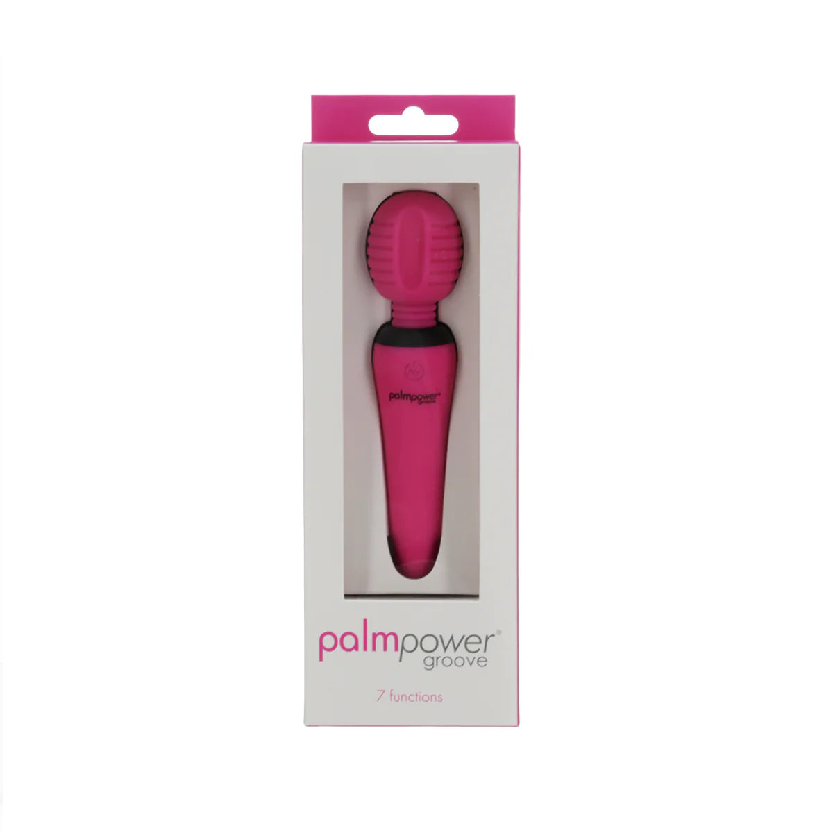 Palm Power Groove 7 Function Silicone Mini Wand