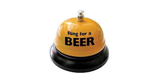 SALE !! Ring For a Beer Novelty Service Bell
