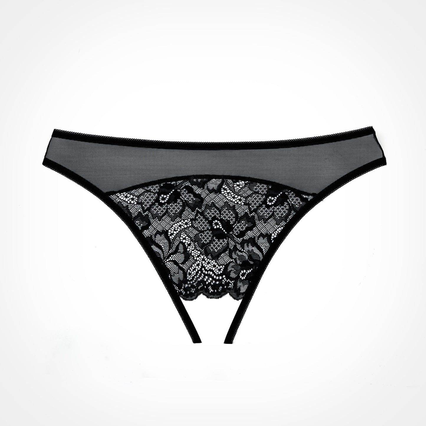 Adore Just a Rumor Crotchless Lace Panties