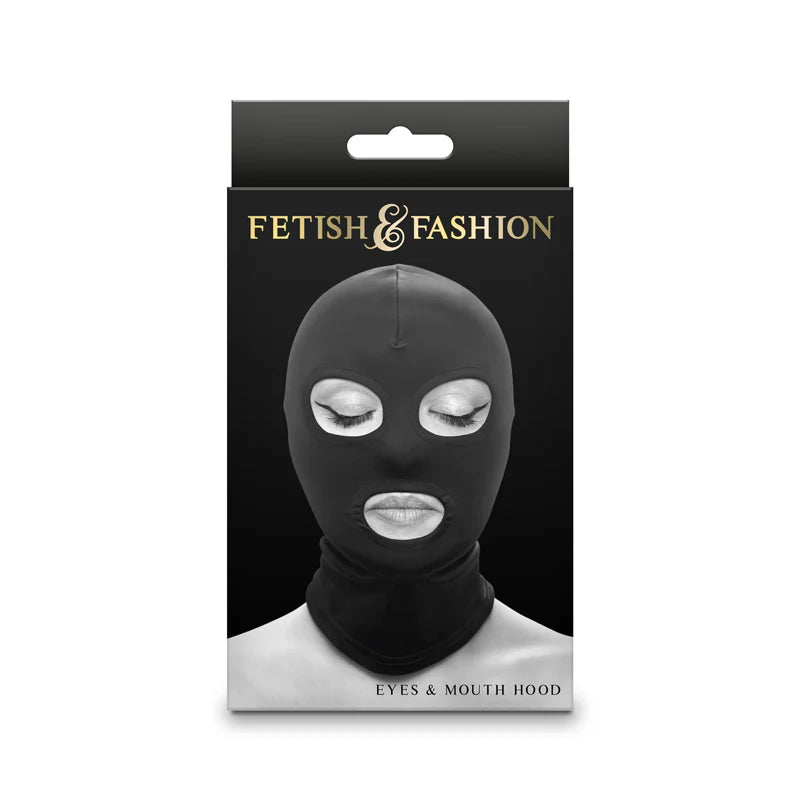 Fetish & Fashion Eyes & Mouth Hood