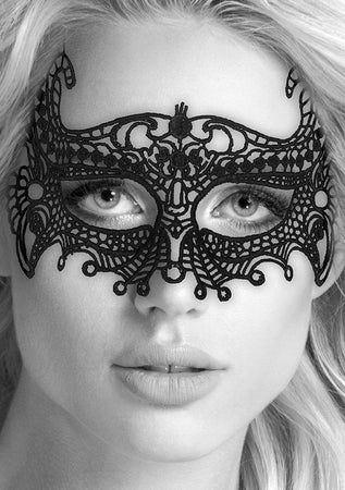 Empress Black Lace Masquerade Mask