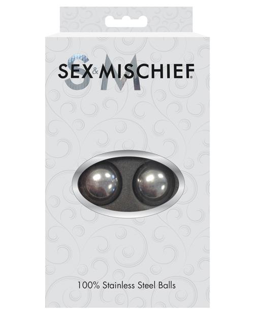 Sex & Mischief 100% Stainless Steel Ben Wa Balls