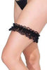 Lace Garter with Satin Bow Detail