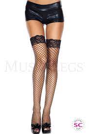 Silicone Lace Top Spandex Diamond Net Thigh Net