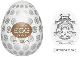 Tenga Egg "Crater" Texture Male Masturbator