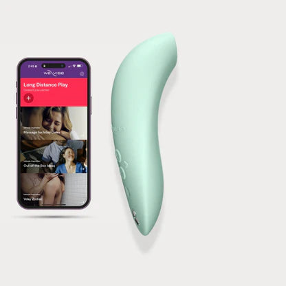 We-Vibe Melt 2 Silicone Suction Vibe Clitoral Stimulator  with Free App