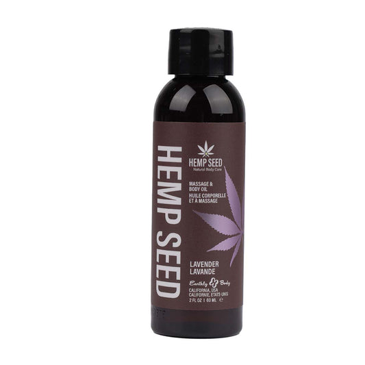 Hemp Seed Massage & Body Oil Lavender