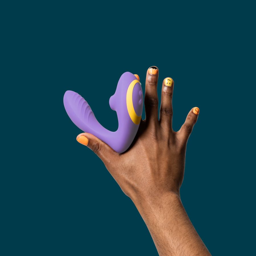 Romp Reverb Double Trouble Clitoral Suction and G-Spot Stimulator