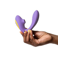 Double Trouble Clitoral Suction and G-Spot Stimulator Romp Reverb