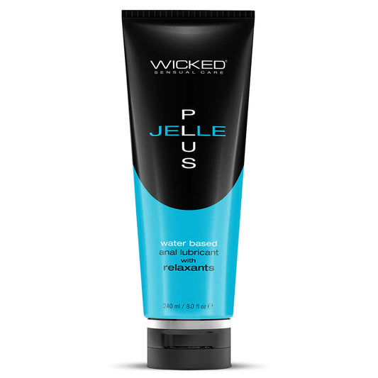 Wicked Jelle Plus Water-Based Anal Lubricant with Relaxants