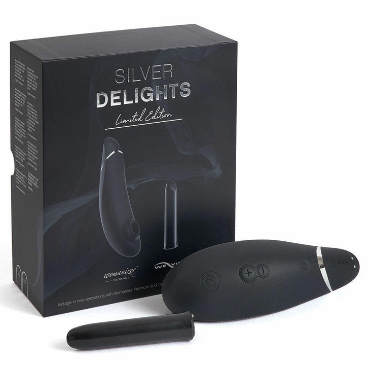 We-Vibe Silver Delights Limited Edition Collection Tango and Womanizer Premium Set Buy in Toronto online or in-store