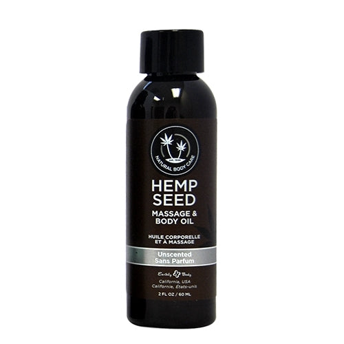 Hemp Seed Massage & Body Oil Unscented