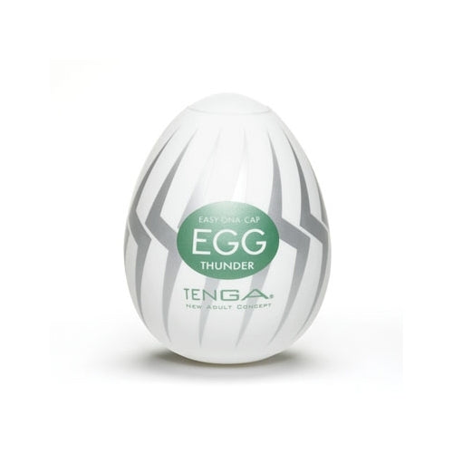 Tenga Egg "Thunder" Texture Male Masturbator