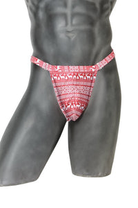 Festive Holiday Thong for Him