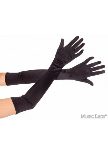 Satin Evening Gloves