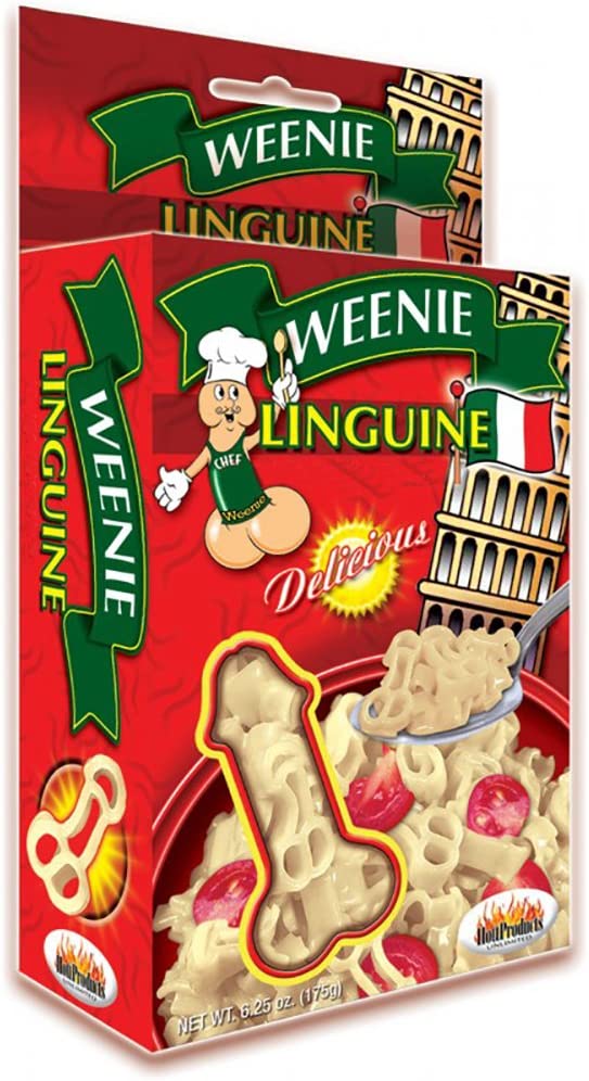 Weenie Linguine Penis Shaped Pasta