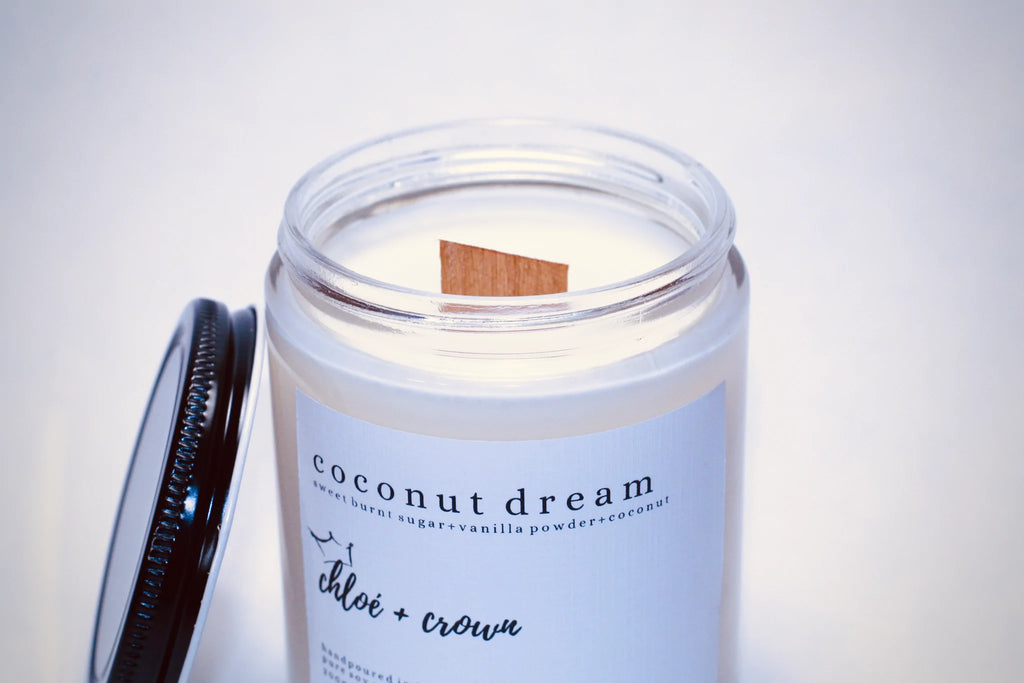 Chloe + crown candle Coconut Dream Buy in Toronto online or in-store
