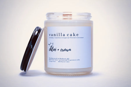 Chloe + crown candle Vanilla Cake Buy in Toronto online or in-store