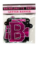 Bachelorette Party Letter Banner